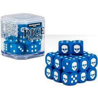Dice Cube Blue - 20 st 20 tärningar till Warhammer 40K/Sigmar